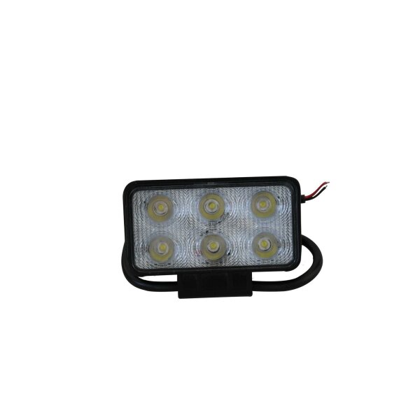 Lampa robocza LED 6 x LED, prostokątna