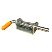 Zaczep burtowy sprężynowy  zamknięcie burty uchylnej 156 mm, STEELPRESS ZB-08