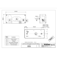 Lampa tylna prawa RADEX 5500