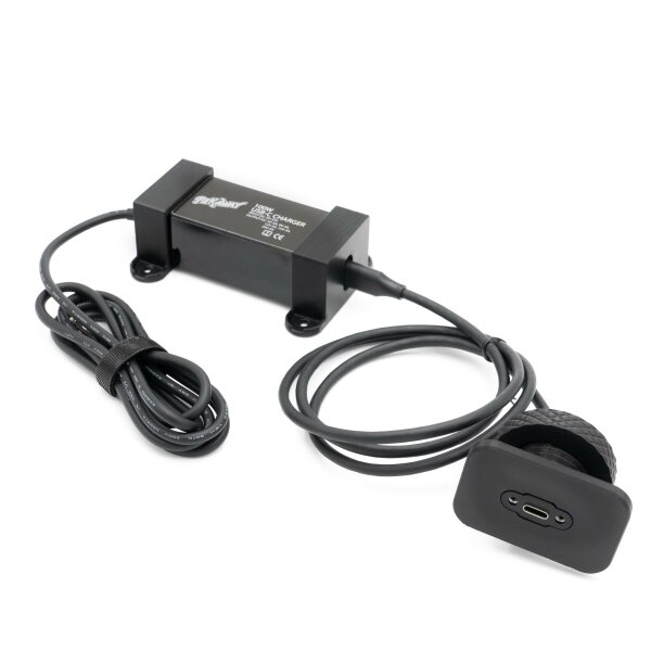 PEKAWAY 100W USB-C 100W- Wysokowydajna Ładowarka USB-C do Montażu 12V/24V