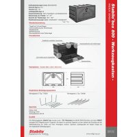Skrzynka narzędziowa STABILO 800 x 450 x 450 mm, box 800